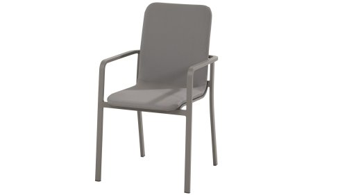 taste by 4seasons bergamo stapelstoel slate grey
